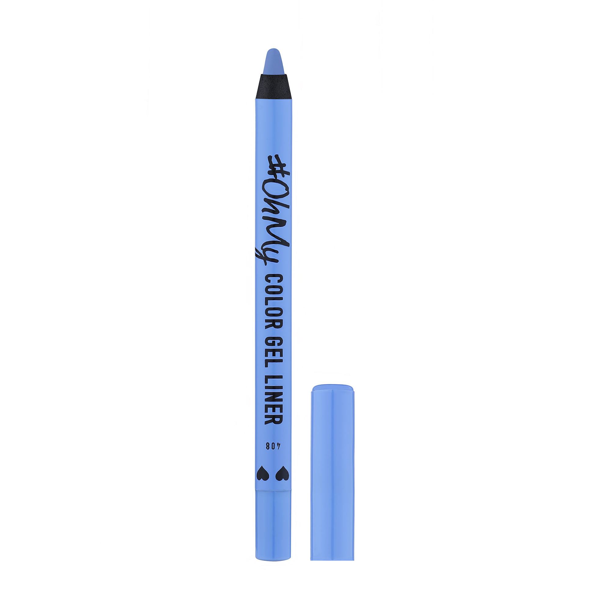 Стійкий гелевий олівець для очей LAMEL Make Up Oh My Color Gel Eyeliner 408, 1.4 г